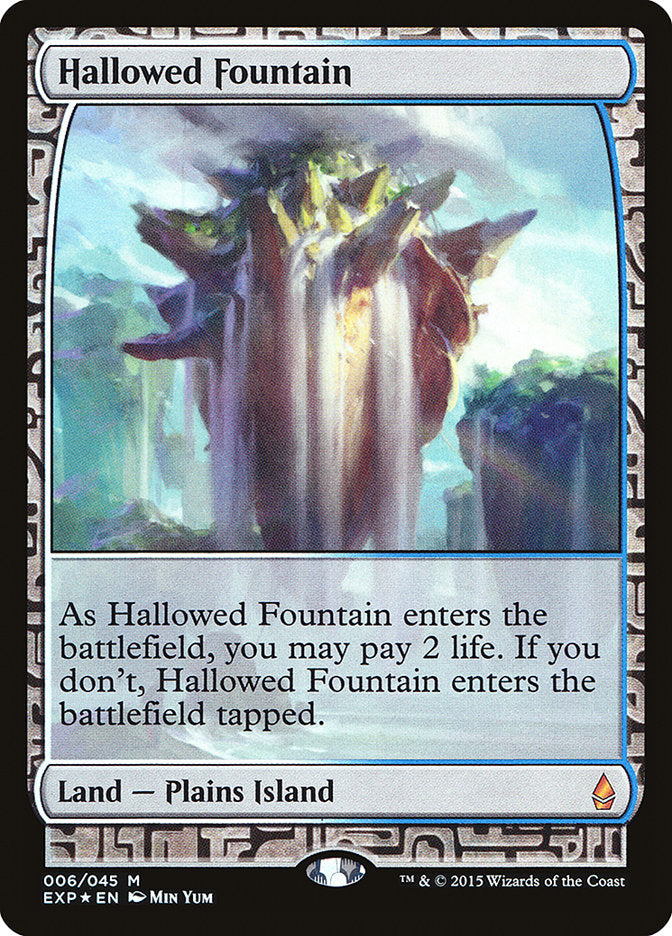 Hallowed Fountain [Zendikar Expeditions] | Card Merchant Takapuna