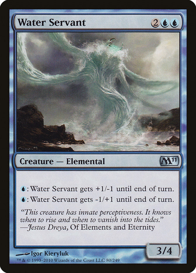 Water Servant [Magic 2011] | Card Merchant Takapuna