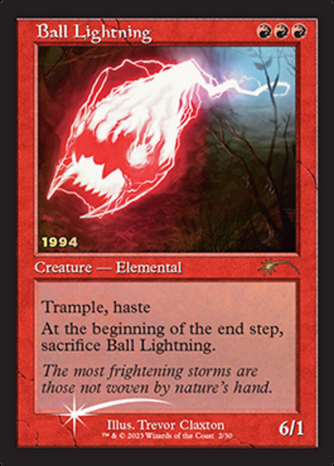 Ball Lightning [30th Anniversary Promos] | Card Merchant Takapuna