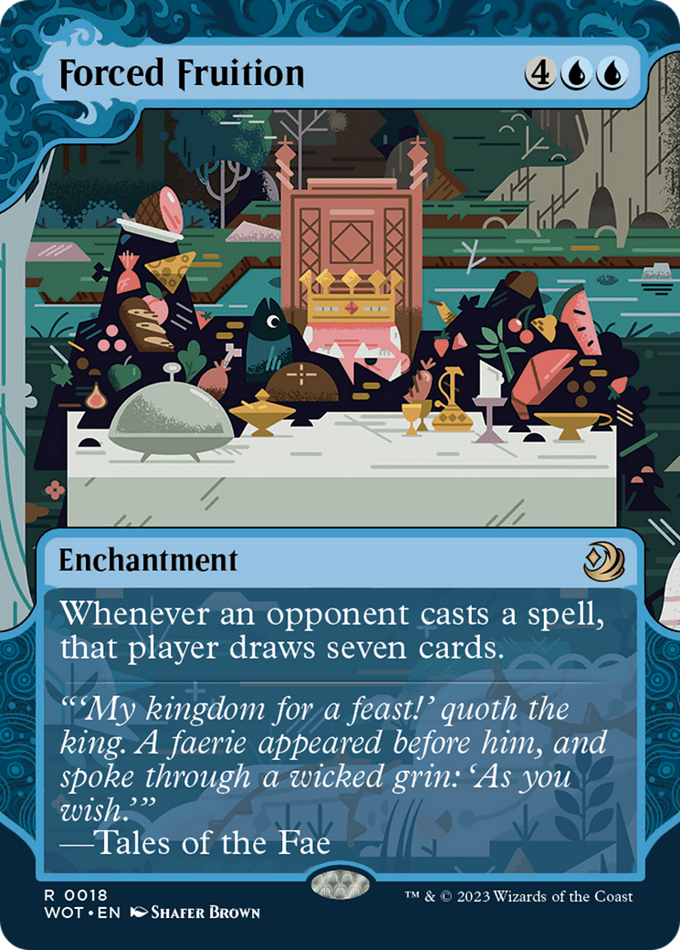 Forced Fruition [Wilds of Eldraine: Enchanting Tales] | Card Merchant Takapuna