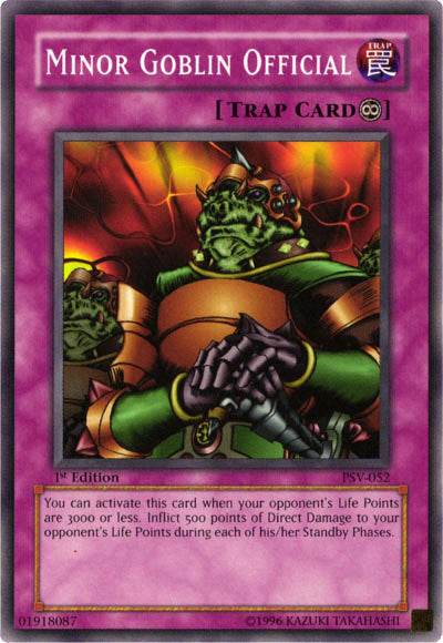 Minor Goblin Official [PSV-052] Common | Card Merchant Takapuna