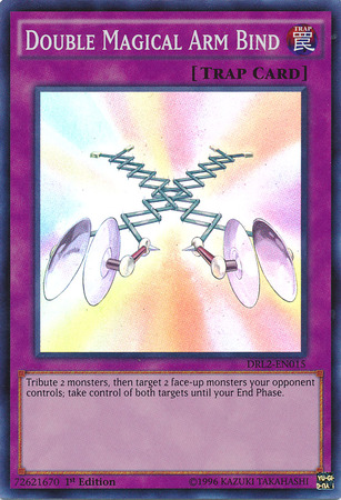 Double Magical Arm Bind [DRL2-EN015] Super Rare | Card Merchant Takapuna