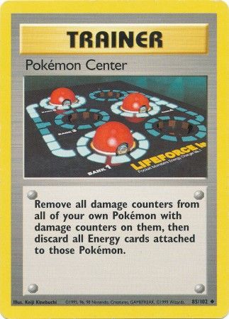 Pokemon Center (85/102) [Base Set Unlimited] | Card Merchant Takapuna