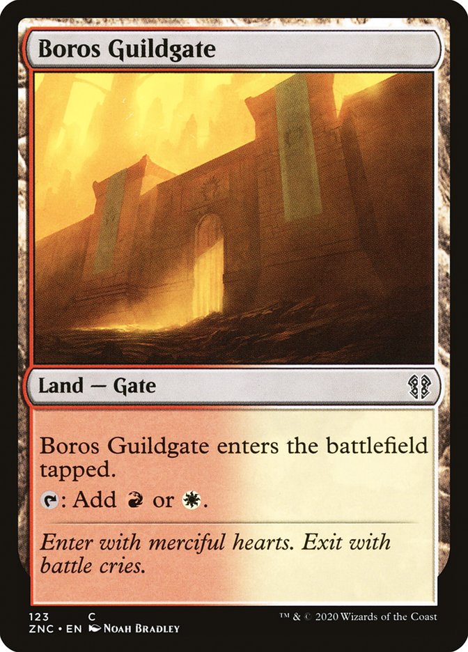 Boros Guildgate [Zendikar Rising Commander] | Card Merchant Takapuna