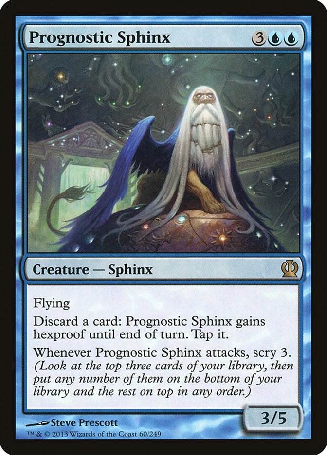 Prognostic Sphinx [Theros] | Card Merchant Takapuna