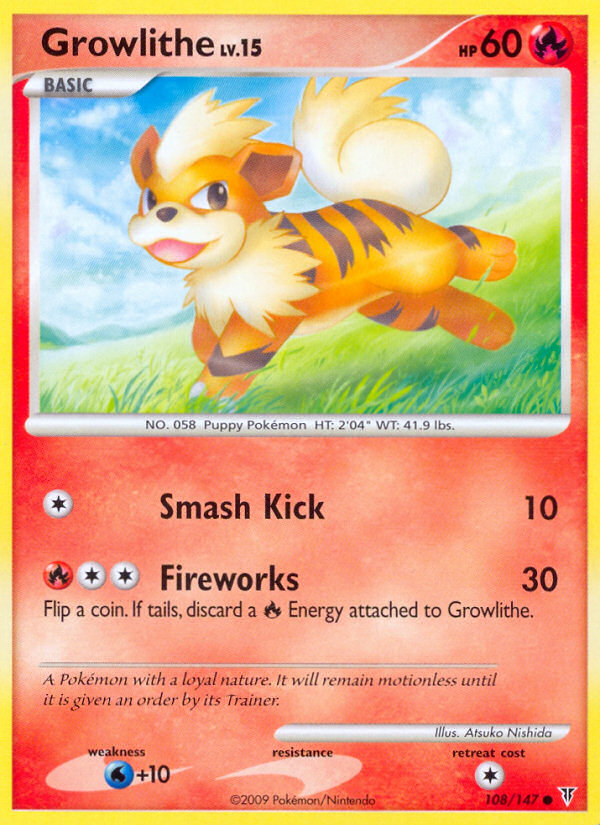 Growlithe (108/147) [Platinum: Supreme Victors] | Card Merchant Takapuna