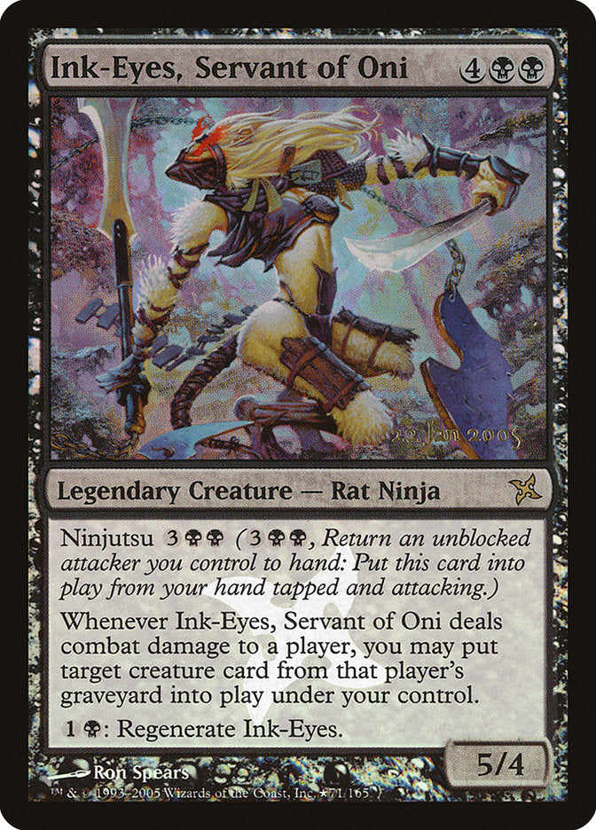 Ink-Eyes, Servant of Oni [Betrayers of Kamigawa Promos] | Card Merchant Takapuna