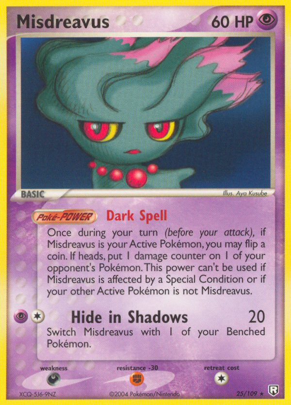 Misdreavus (25/109) [EX: Team Rocket Returns] | Card Merchant Takapuna