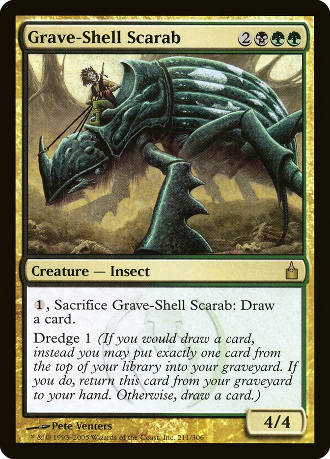 Grave-Shell Scarab [Ravnica: City of Guilds] | Card Merchant Takapuna