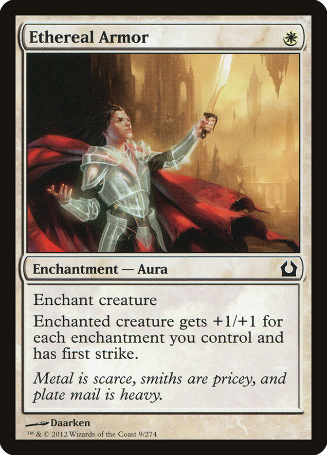 Ethereal Armor [Return to Ravnica] | Card Merchant Takapuna