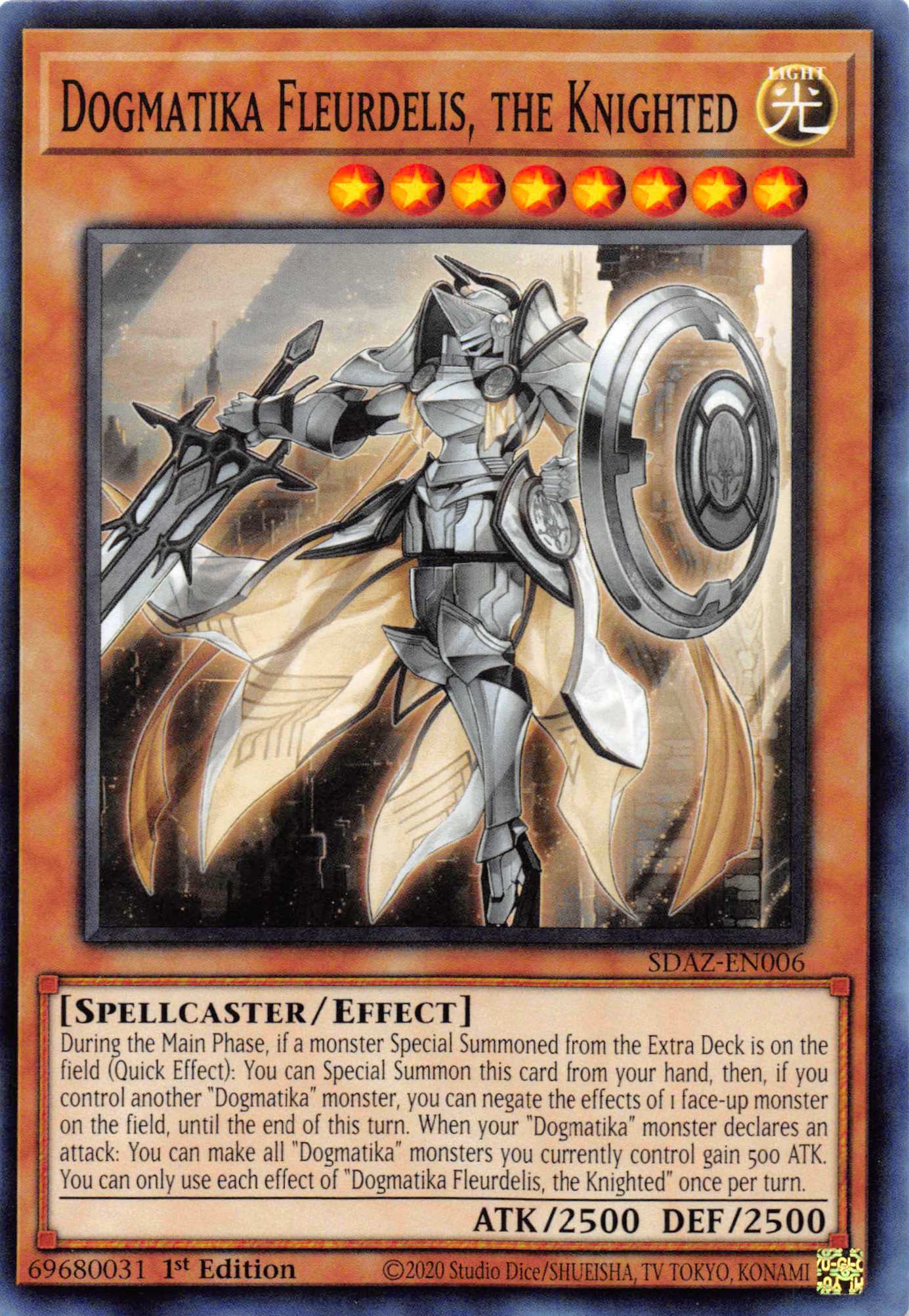 Dogmatika Fleurdelis, the Knighted [SDAZ-EN006] Common | Card Merchant Takapuna