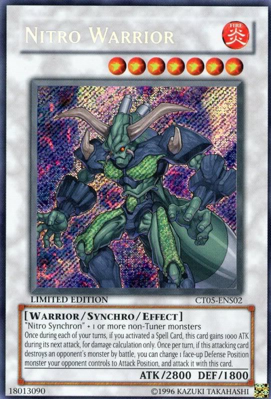 Nitro Warrior [CT05-ENS02] Secret Rare | Card Merchant Takapuna