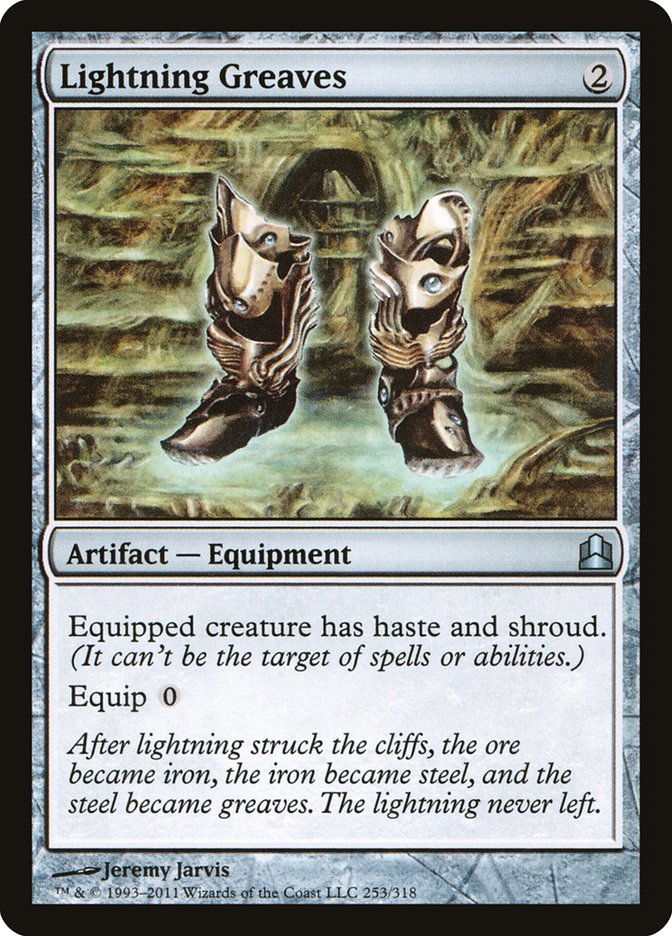 Lightning Greaves [Commander 2011] | Card Merchant Takapuna