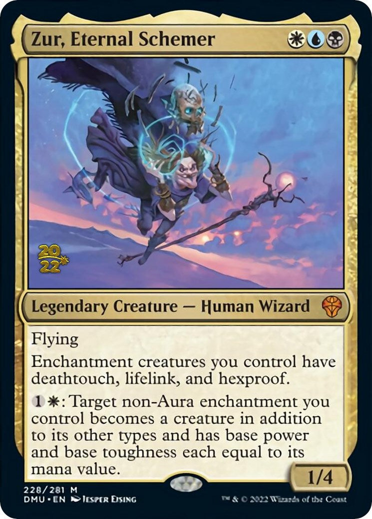 Zur, Eternal Schemer [Dominaria United Prerelease Promos] | Card Merchant Takapuna