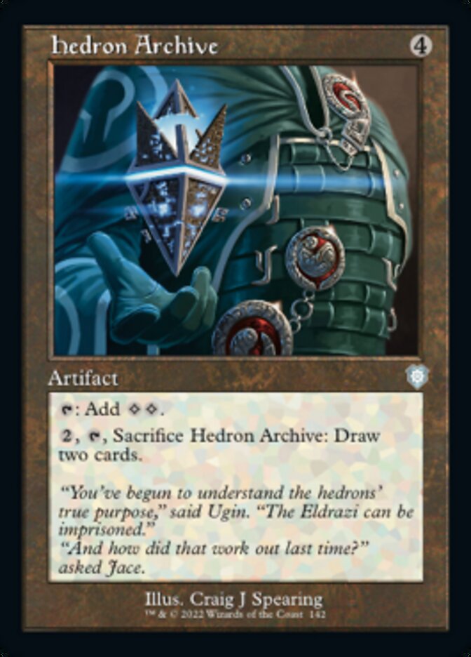 Hedron Archive (Retro) [The Brothers' War Commander] | Card Merchant Takapuna