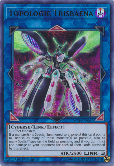 Topologic Trisbaena [MP19-EN019] Ultra Rare | Card Merchant Takapuna