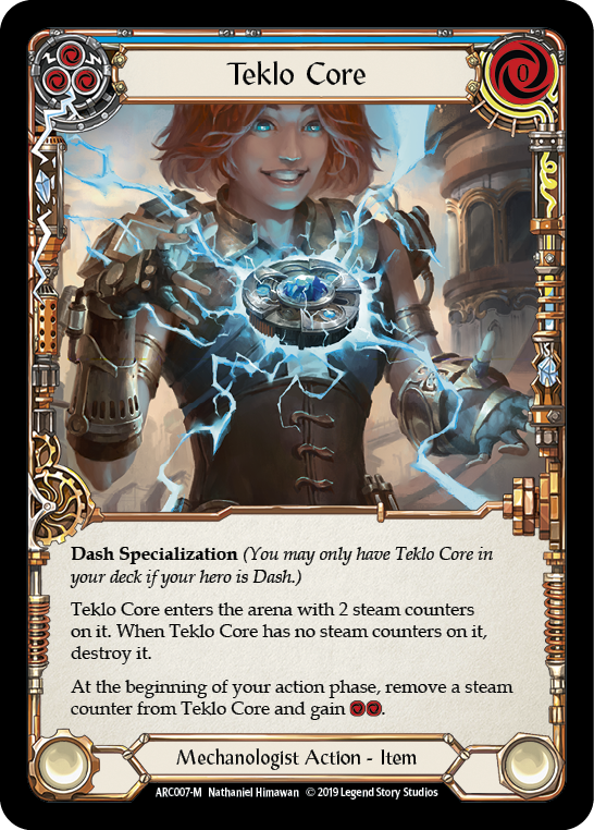 Teklo Core [ARC007-M] (Arcane Rising)  1st Edition Normal | Card Merchant Takapuna