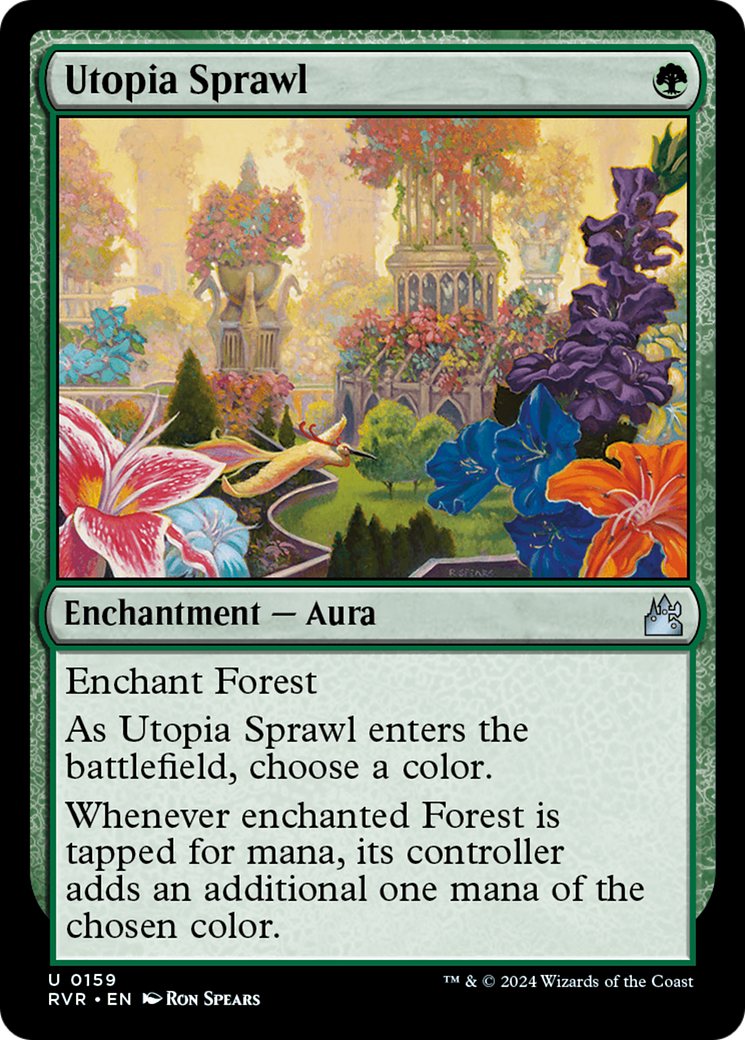 Utopia Sprawl [Ravnica Remastered] | Card Merchant Takapuna