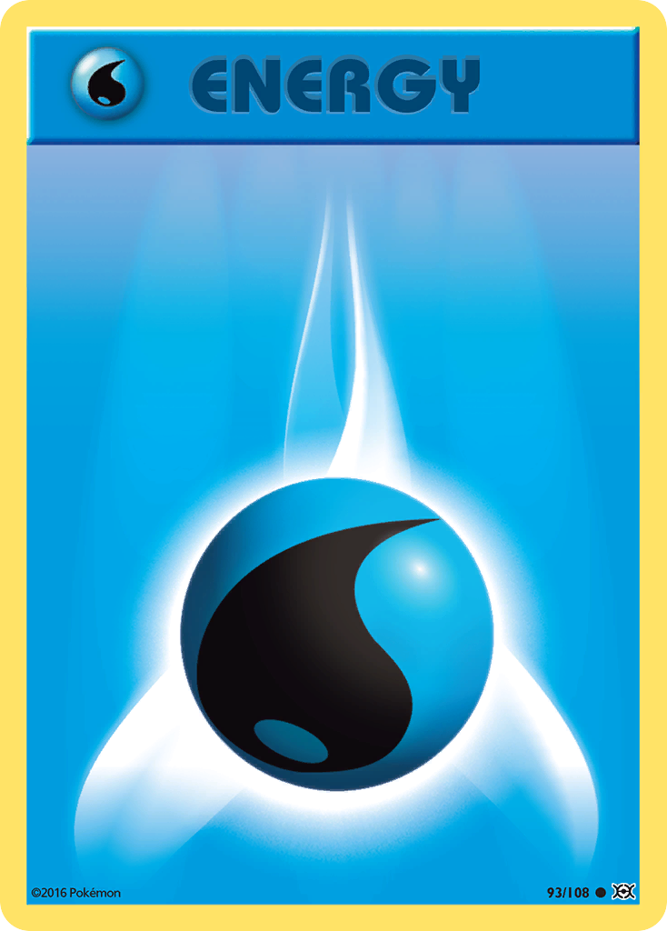 Water Energy (93/108) [XY: Evolutions] | Card Merchant Takapuna