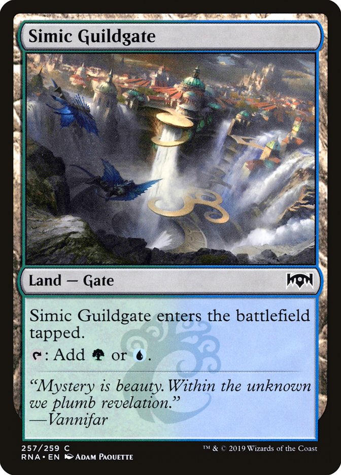 Simic Guildgate (257/259) [Ravnica Allegiance] | Card Merchant Takapuna