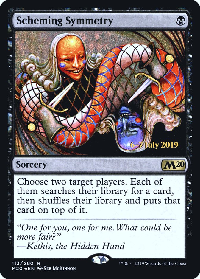 Scheming Symmetry [Core Set 2020 Prerelease Promos] | Card Merchant Takapuna