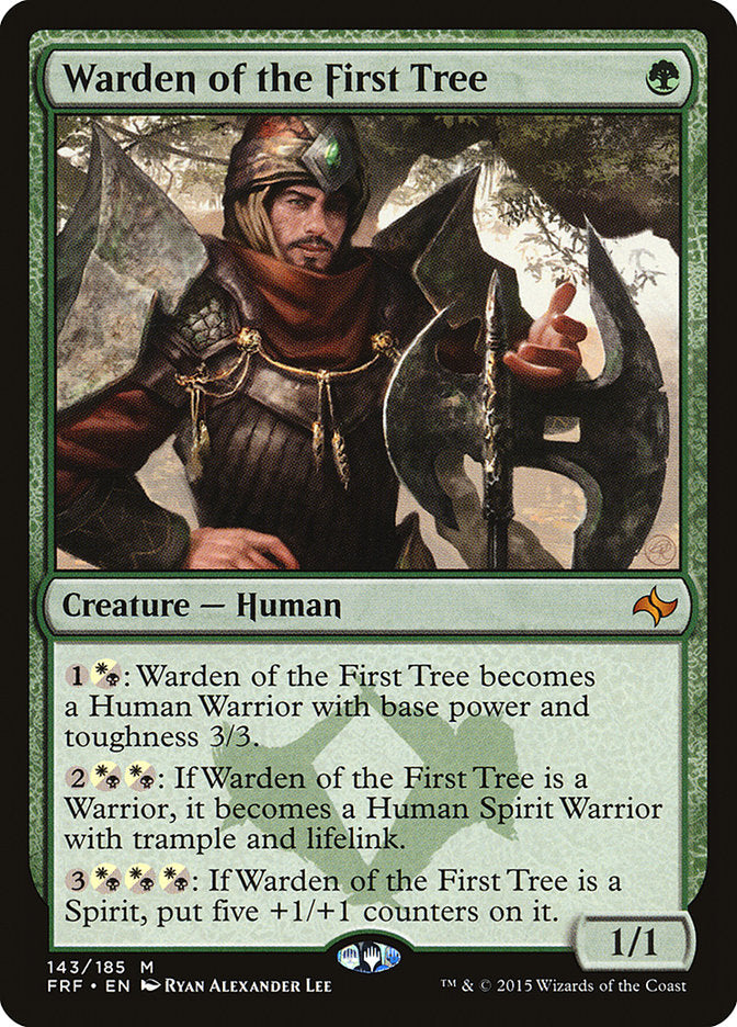 Warden of the First Tree [Fate Reforged] | Card Merchant Takapuna