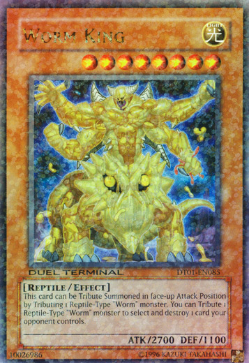 Worm King [DT01-EN085] Ultra Rare | Card Merchant Takapuna