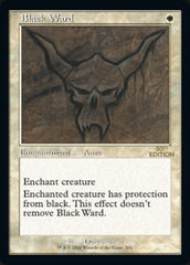 Black Ward (Retro) [30th Anniversary Edition] | Card Merchant Takapuna