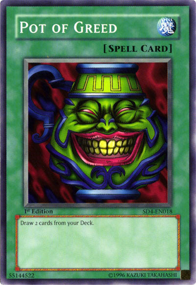 Pot of Greed [SD4-EN018] Common | Card Merchant Takapuna