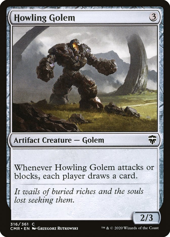 Howling Golem [Commander Legends] | Card Merchant Takapuna