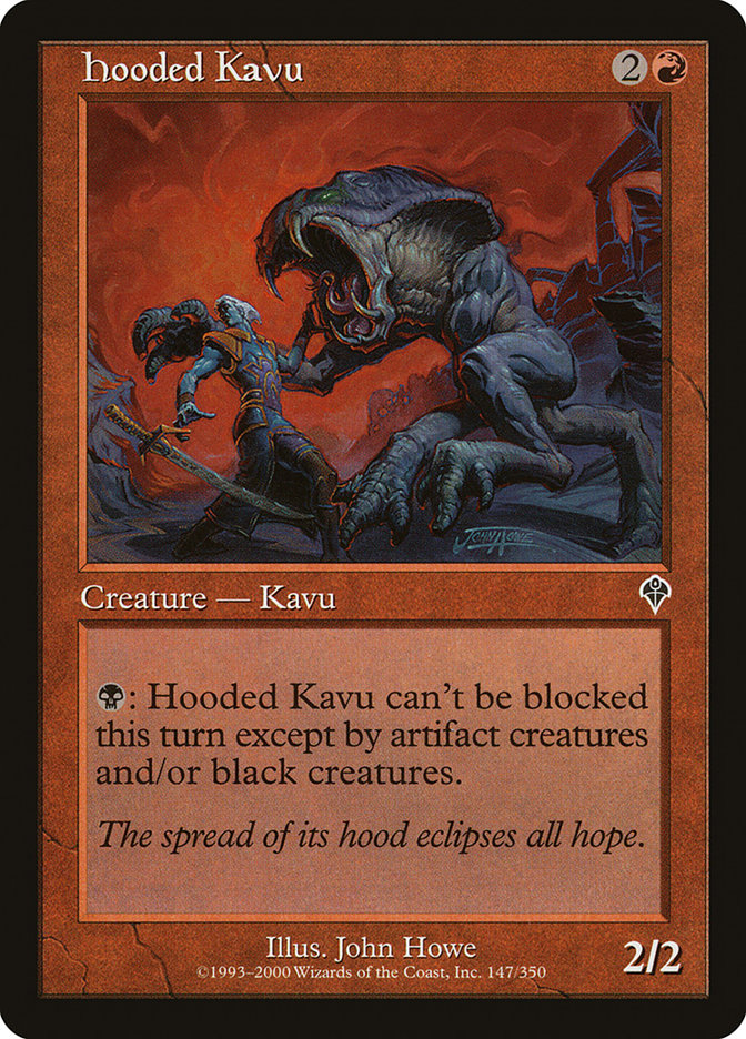 Hooded Kavu [Invasion] | Card Merchant Takapuna