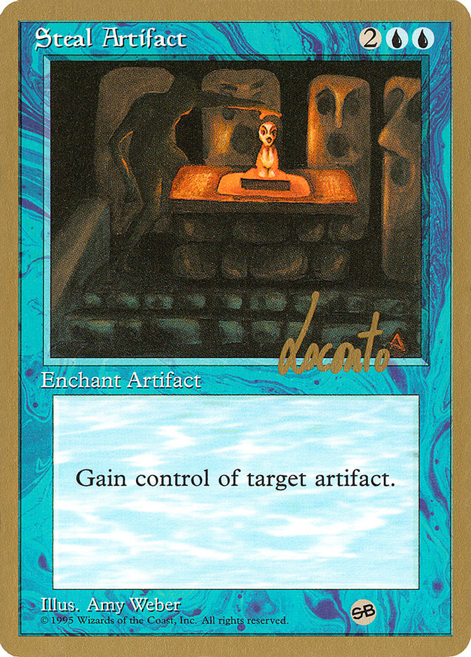 Steal Artifact (Michael Loconto) (SB) [Pro Tour Collector Set] | Card Merchant Takapuna