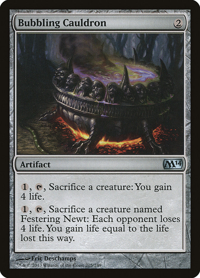 Bubbling Cauldron [Magic 2014] | Card Merchant Takapuna