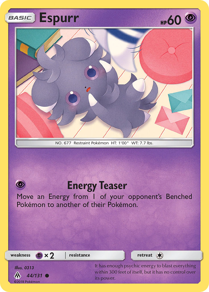 Espurr (44/131) [Sun & Moon: Forbidden Light] | Card Merchant Takapuna