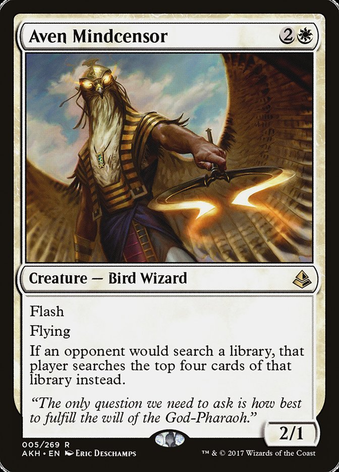 Aven Mindcensor [Amonkhet] | Card Merchant Takapuna