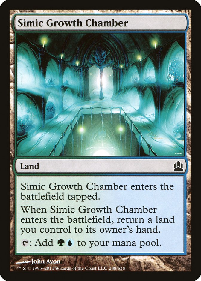 Simic Growth Chamber [Commander 2011] | Card Merchant Takapuna