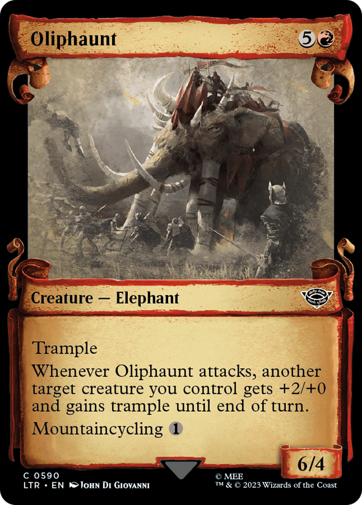 Oliphaunt [The Lord of the Rings: Tales of Middle-Earth Showcase Scrolls] | Card Merchant Takapuna