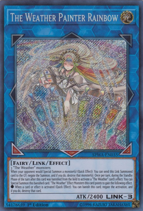 The Weather Painter Rainbow [SPWA-EN035] Secret Rare | Card Merchant Takapuna