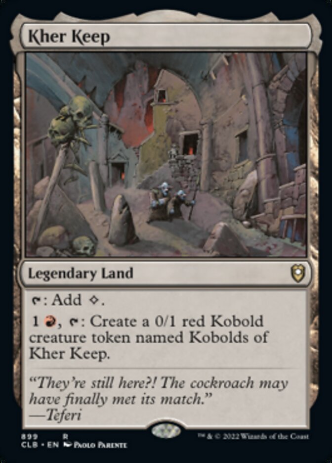 Kher Keep [Commander Legends: Battle for Baldur's Gate] | Card Merchant Takapuna