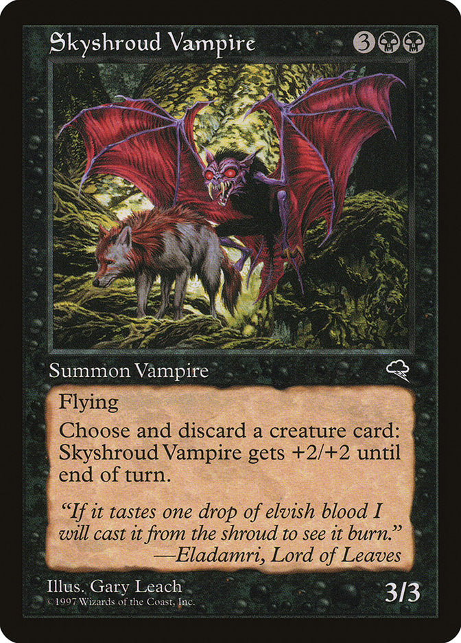 Skyshroud Vampire [Tempest] | Card Merchant Takapuna