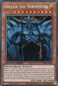 Obelisk the Tormentor [SBCB-EN202] Secret Rare | Card Merchant Takapuna