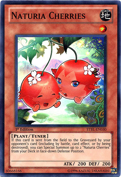 Naturia Cherries [STBL-EN030] Super Rare | Card Merchant Takapuna