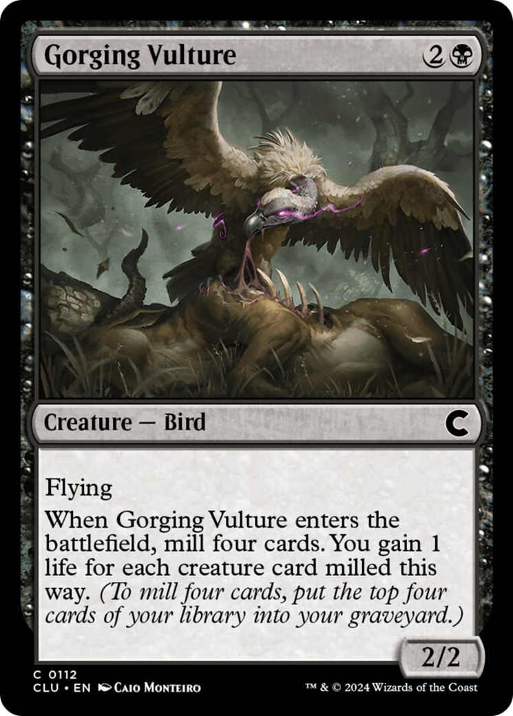 Gorging Vulture [Ravnica: Clue Edition] | Card Merchant Takapuna