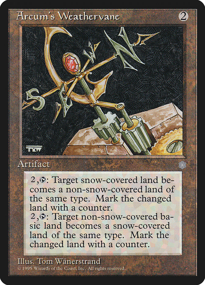 Arcum's Weathervane [Ice Age] | Card Merchant Takapuna