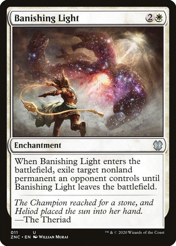 Banishing Light [Zendikar Rising Commander] | Card Merchant Takapuna