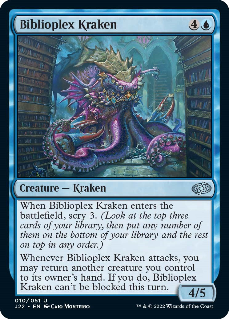 Biblioplex Kraken [Jumpstart 2022] | Card Merchant Takapuna