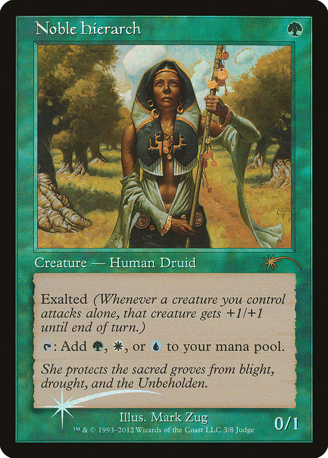 Noble Hierarch [Judge Gift Cards 2012] | Card Merchant Takapuna