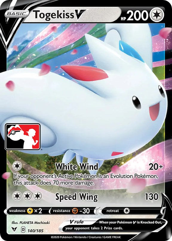 Togekiss V (140/185) [Prize Pack Series One] | Card Merchant Takapuna