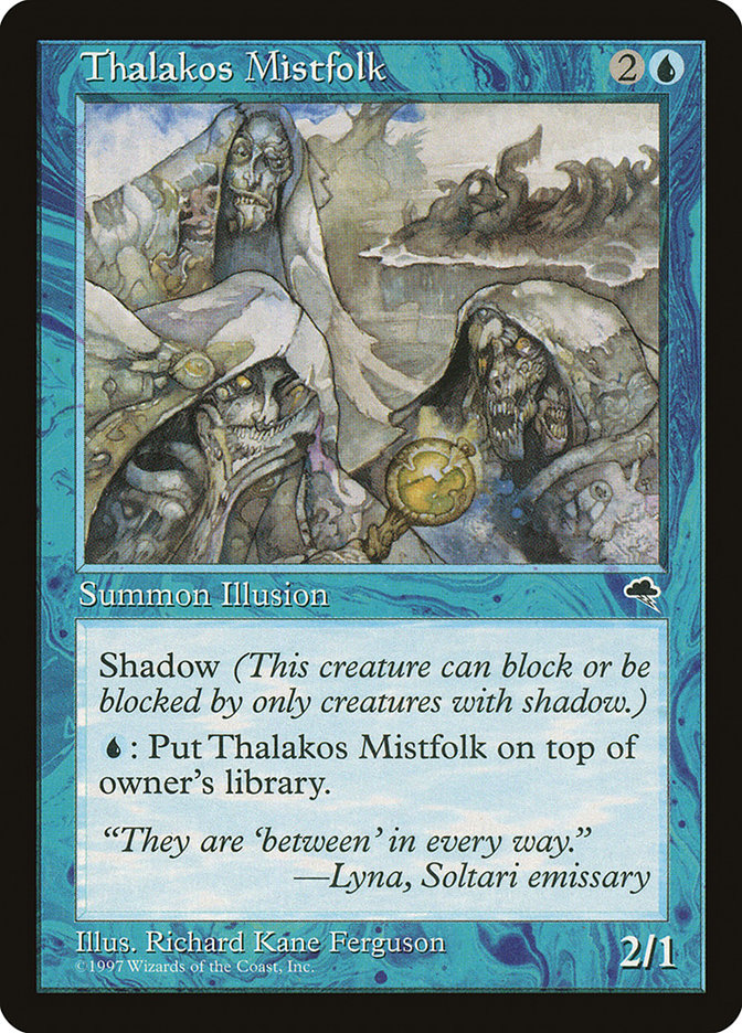 Thalakos Mistfolk [Tempest] | Card Merchant Takapuna