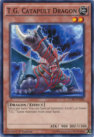 T.G. Catapult Dragon [LC5D-EN208] Common | Card Merchant Takapuna